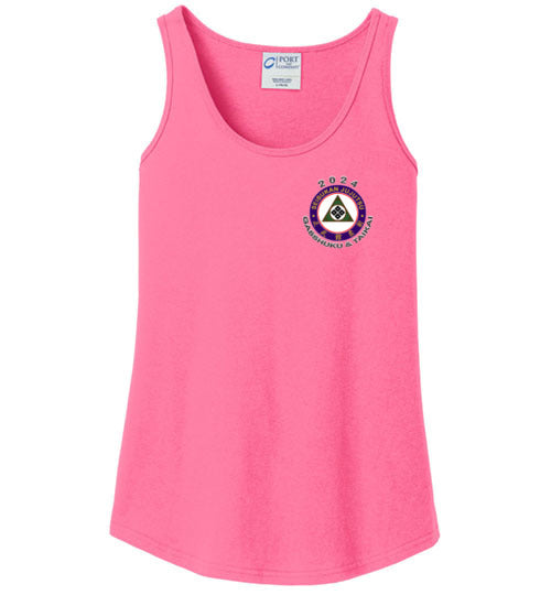 2024 Gasshuku & Taikai Logo Ladies Tank Top