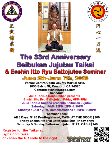 2026 Taikai - Friday 6/5 - Sunday 6/7 @ Contra Costa County Martial Arts