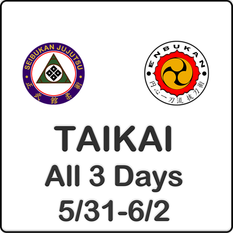 2024 Taikai @ CCB All 3 Days 5/31 6-8PM, 6/1 10AM-4:30PM, 6/2 10AM-4:30PM