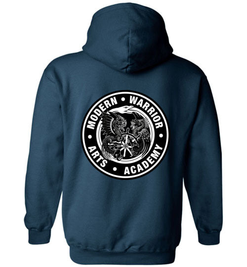 SJ of Solano & Modern Warrior Academy Gildan Hoodie