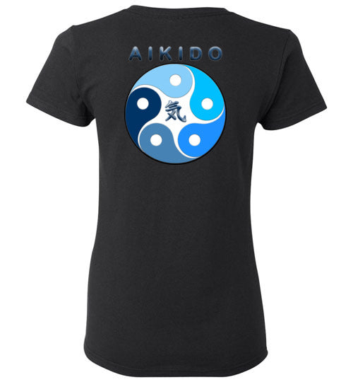 Aikido Gildan Ladies Tshirt