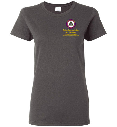 SJ of Solano & Modern Warrior Academy Gildan Ladies TShirt