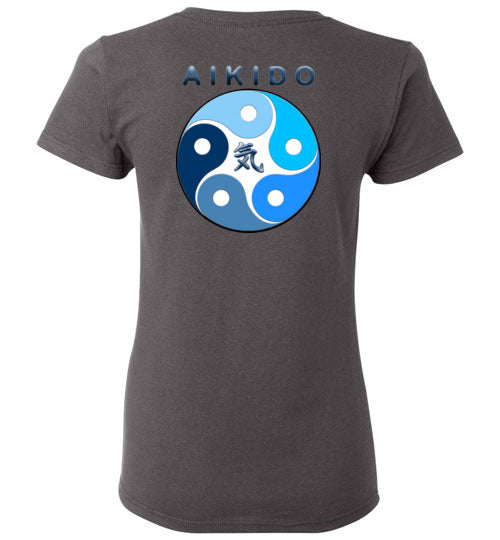 Aikido Gildan Ladies Tshirt