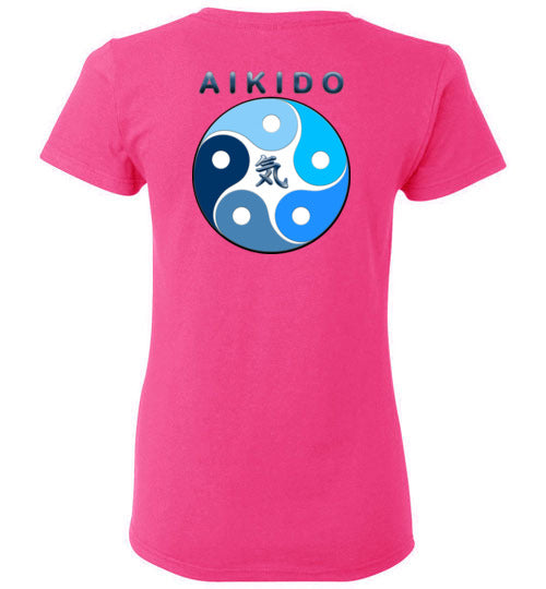 Aikido Gildan Ladies Tshirt