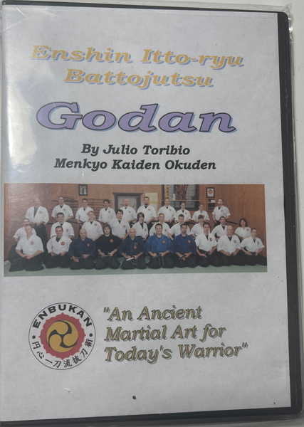 Enshin Itto Ryu Battojutsu - Godan Level DVD - ONLY 4 LEFT