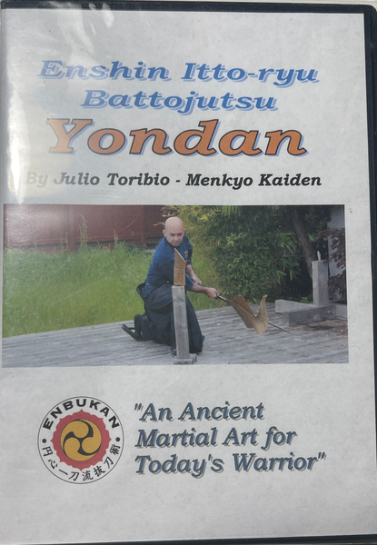 Enshin Itto Ryu Battojutsu - Yondan Level DVD - ONLY 3 LEFT